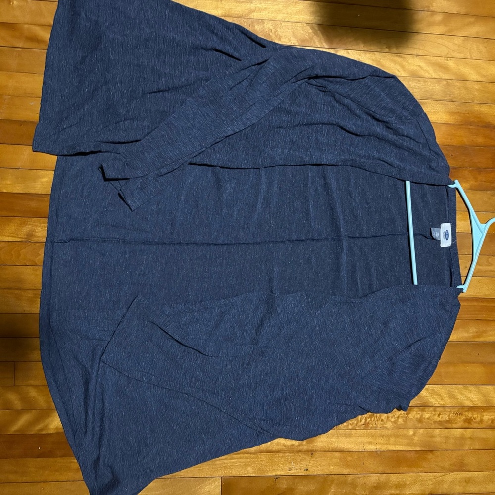 Old Navy Blue Cardigan Sweater